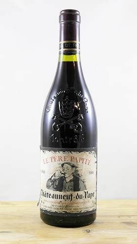 Le Père Papité Châteauneuf-du-pape Flasche Wein Jahrgang 1986 Le Père Papité Châteauneuf-du-pape Flasche Wein Jahrgang 1986 von occasionvin