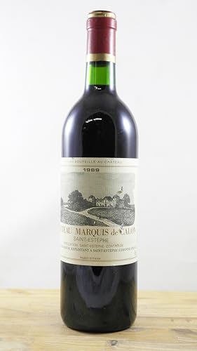Marquis de Calon Ségur Flasche Wein Jahrgang 1989 ELA von occasionvin
