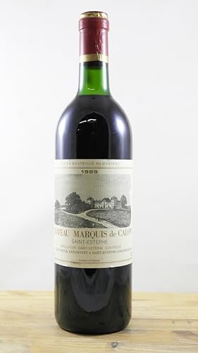 Marquis de Calon Ségur Flasche Wein Jahrgang 1989 TLB von occasionvin