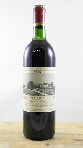 Marquis de Calon Ségur Flasche Wein Jahrgang 1989 TLB von occasionvin