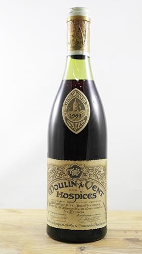 Moulin à Vent Hospices Romanèche-Thorins Flasche Wein Jahrgang 1969 von occasionvin