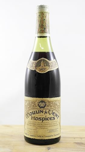 Moulin à Vent Hospices Romanèche-Thorins Flasche Wein Jahrgang 1977 CA von occasionvin