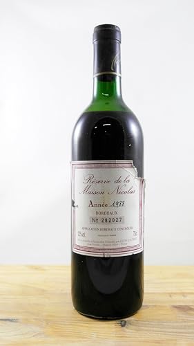 Réserve de la Maison Nicolas Flasche Wein Jahrgang 1988 ME von occasionvin