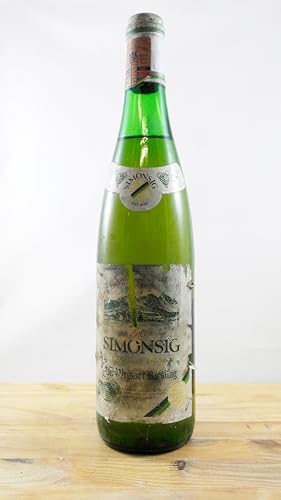 Riesling Simonsig Flasche Wein Jahrgang 1985 von occasionvin