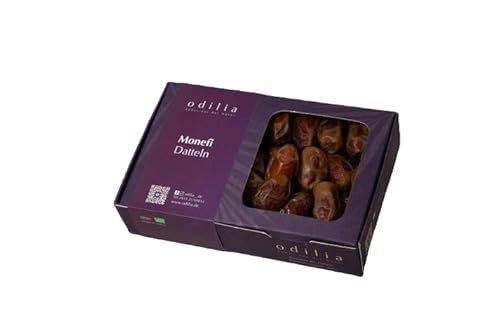 Odilia Bio Monief Datteln | Vegane & glutenfreie Nascherei | Ohne raffinierten Zucker | Mit Datteln gesüßt | Made in Germany 750g Odilia Bio Monief Datteln | Vegane & glutenfreie Nascherei | Ohne raffinierten Zucker | Mit Datteln gesüßt | Made in Germany 750g von odilia