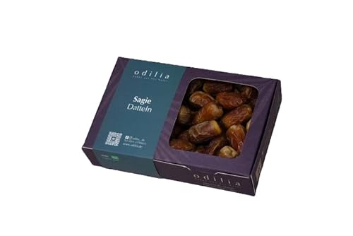 Odilia Bio Segai Datteln | Vegane & glutenfreie Nascherei | Ohne raffinierten Zucker | Mit Datteln gesüßt | Made in Germany 750g Odilia Bio Segai Datteln | Vegane & glutenfreie Nascherei | Ohne raffinierten Zucker | Mit Datteln gesüßt | Made in Germany 750g von odilia