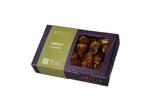 Odilia Bio Sukkari Datteln | Vegane & glutenfreie Nascherei | Ohne raffinierten Zucker | Mit Datteln gesüßt | Made in Germany 750g Odilia Bio Sukkari Datteln | Vegane & glutenfreie Nascherei | Ohne raffinierten Zucker | Mit Datteln gesüßt | Made in Germany 750g von odilia