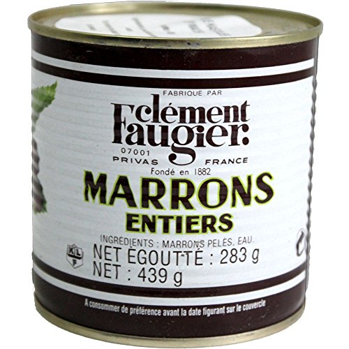 Clement Faigier Marrons Entriers, 283g Konserve (Ganze Esskastanienen) von ohne Hersteller