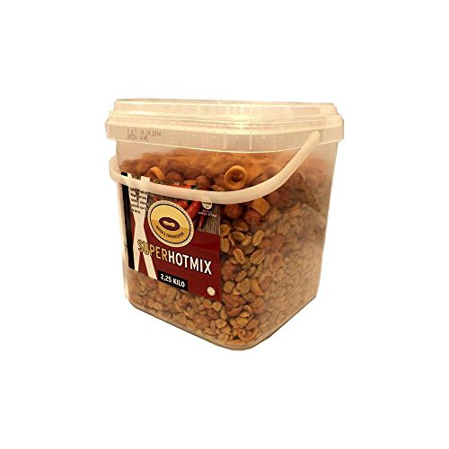 Erdnüsse & Salzgebäck scharf 2250g Eimer (Super Hotmix) von ohne Hersteller