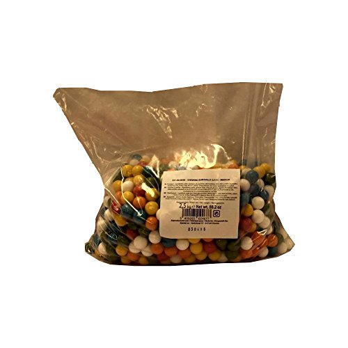 Fun Chewing Gum Balls medium 2500g Beutel (Bunte Kaugummi Kugeln) von ohne Hersteller