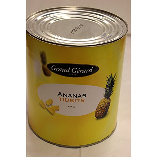 Grand Gérard Ananas Tidbits 3035g Konserve (Ananas Stückchen) von ohne Hersteller