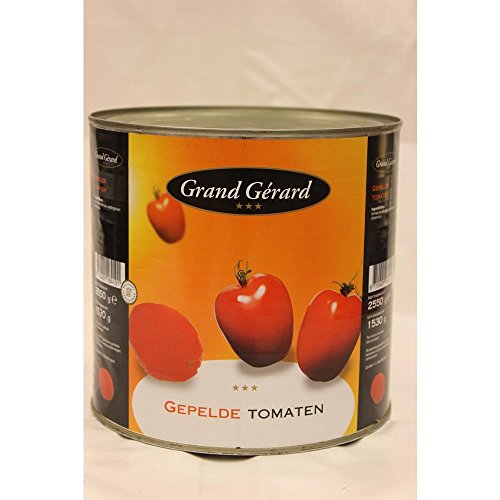 Grand Gérard Gepelde Tomaten 2550g Konserve (geschälte Tomaten) von ohne Hersteller