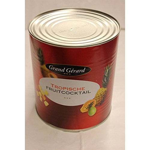 Grand Gérard Tropische Fruit Cocktail 3035g Konserve (Tropischer Früchte Mix) von ohne Hersteller