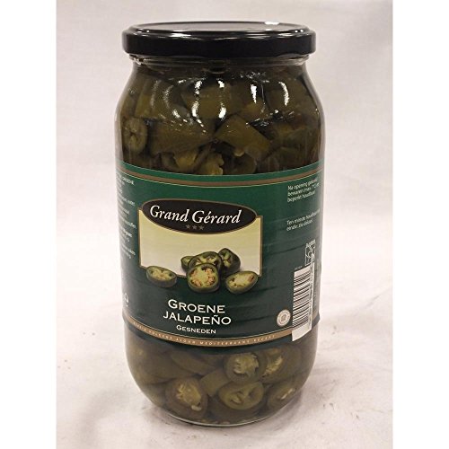 Grand Gérard groene Jalapeno gesneden 940g Glas (geschnittene grüne Jalapeno) von ohne Hersteller