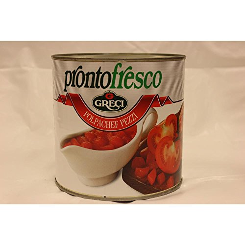 Greci Prontofresco Polpachef Pezzi 2550g Konserve (Tomatentücke) von ohne Hersteller