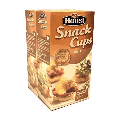 Haust Snack Cups Mais 2 x 100g Packung (Cracker zum Servieren) von ohne Hersteller