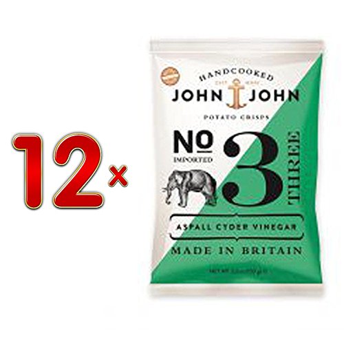 John & John N°3 Aspall Cyder Vinegar 12 x 150g Tüte (Apfelessig) von ohne Hersteller