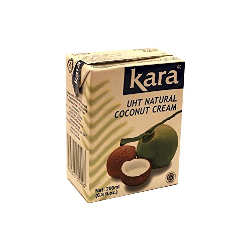 Kara Coconut Cream 200ml Packung (Kokoscreme) von カラ