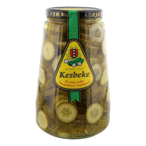 Kesbeke Komkommer Groen Plak 2650ml Glas (Gurkenscheiben) von ohne Hersteller
