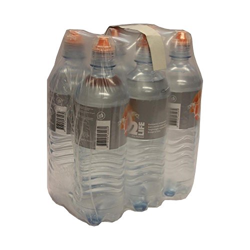 O2 Life Orange Citrus 6 x 0,75l PET-Flasche (Wasser mit Orangen & Zitrusgeschmack) von ohne Hersteller