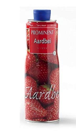 Prominent Siroop Aardbei 3x750ml Flasche (Getränke-Sirup Erdbeere) von ohne Hersteller