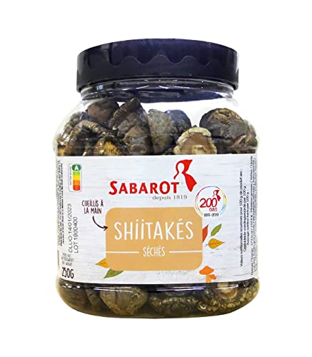 Sabarot Shiitake 250g Glas (japanische Speisepilze) von Sabarot