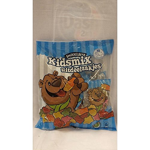 Smikkelbeer Fruchtgummi Kidsmix uitdeelzakjes 10 x 40g Beutel von ohne Hersteller