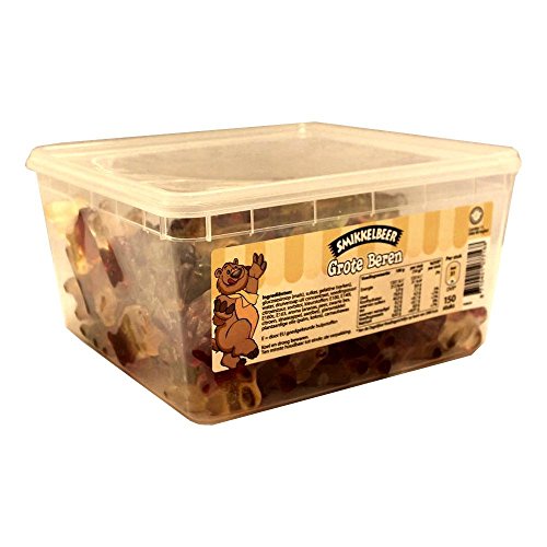 Smikkelbeer Grote Beren 150 Stck. Box (Fruchtgummi große Bären) von ohne Hersteller