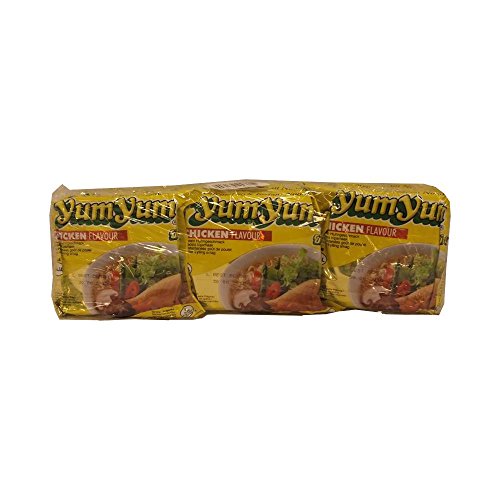YumYum Instant Noodles Chicken Flavour 6 x 60g Packung (Instant Nudeln Huhngeschmack) von ohne Hersteller