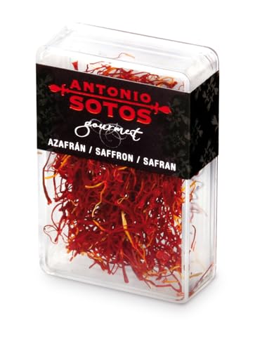 Antonio Sotos Safran-Box in Premium-Qualität, 2 g, IFS Food zertifiziert Nº CC-IFS-32/17 von olivaoliva