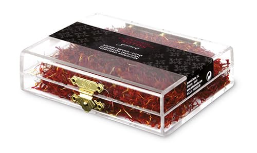 Antonio Sotos – Schachtel mit hochwertigem Gourmet-Safran 25 g – IFS-Lebensmittelzertifizierung Nr. CC-IFS-32/17 von olivaoliva