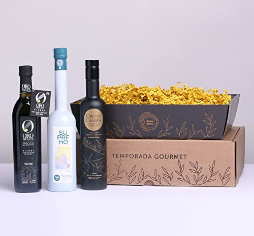 Die besten Nativen Olivenöle Extra der Welt (Jaén Selección 2023) - Packung mit 3 Flaschen à 500 ml (Kartonverpackung) von olivaoliva