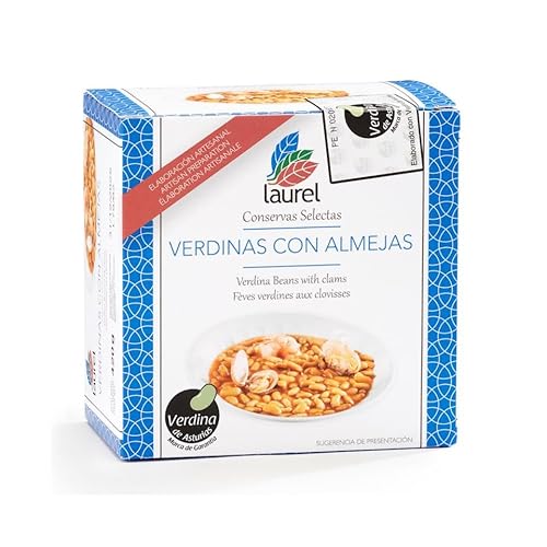 Laurel-Verdinas mit Muscheln Dose 420 g | Aromen von Asturien Laurel-Verdinas mit Muscheln Dose 420 g | Aromen von Asturien von olivaoliva
