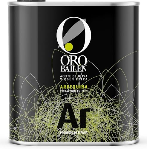 Neue Ernte 2025 | ORO BAILEN Natives Olivenöl Extra (Arbequina-Sorte, Dose 2,5 l) - Manuelle Ernte in traditionellem Olivenhain, kalte Extraktion am Tag der Ernte von olivaoliva