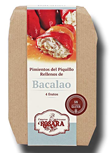 PIMIENTO RELL. BACALAO SIN GLUTEN LATA 250 g PIMIENTO RELL. BACALAO SIN GLUTEN LATA 250 g von olivaoliva