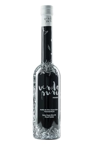 Reines Grün | Natives Olivenöl Extra Premium Pique - Glasflasche 500 ml Reines Grün | Natives Olivenöl Extra Premium Pique - Glasflasche 500 ml von olivaoliva