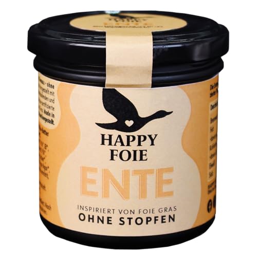 Happy Foie - Ohne Stopfen - 130g Glas (130g, Ente) Happy Foie - Ohne Stopfen - 130g Glas (130g, Ente) von Happy Foie