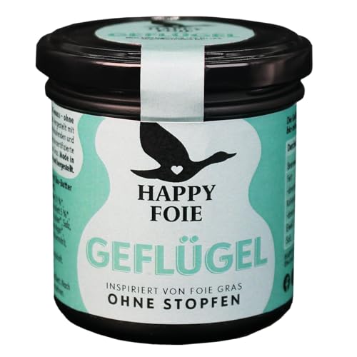 Happy Foie - Ohne Stopfen - 130g Glas (130g, Geflügel) von Happy Foie