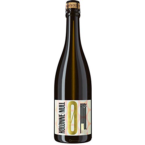 Kolonne Null - Alkoholfreier Rosé Prickelnd aus dem Hause Wasem - 0% Vol. Alk - 750 ml Flasche von olivenoel.de