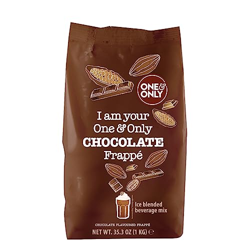One&Only Frappé Powder Chocolate Flavoured 1 kg - Getränkepulver mit Schokogeschmack zur Zubereitung eines Frappés im Mixer von one&only