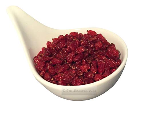 Berberitzen getrocknet 100 g Orientbazar24® Sauerdorn oder Essigbeeren für Müsli, Reis und Fleischspeisen von orientbazar24