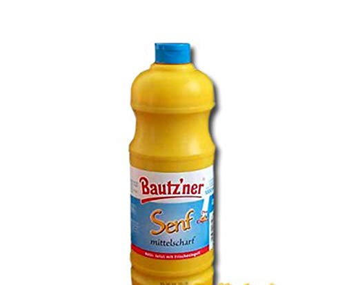 Bautzner Senf - mittelscharf - 1l Spenderflasche von ostprodukte-versand