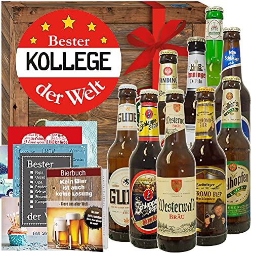 Bester Kollege/Geschenk bester Kollege/Deutsches Bier Set Bester Kollege/Geschenk bester Kollege/Deutsches Bier Set von ostprodukte-versand