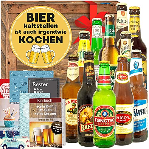 Bier kalt stellen/Geschenk 12x Bier Welt und DE/Bier Männergeschenk Bier kalt stellen/Geschenk 12x Bier Welt und DE/Bier Männergeschenk von ostprodukte-versand