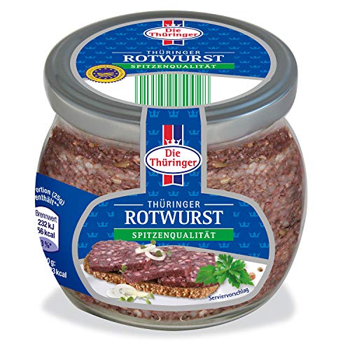 Die Thüringer Thüringer Rotwurst im Glas 130g Die Thüringer Thüringer Rotwurst im Glas 130g von ostprodukte-versand