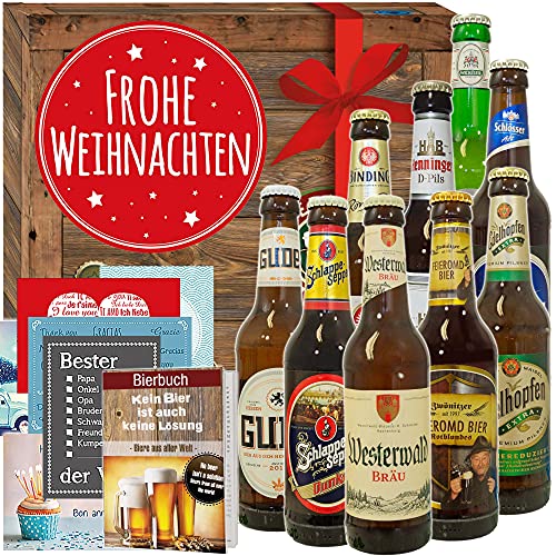 Frohe Weihnachten + Biere aus Deutschland + Geschenk zu Weihnachten Frohe Weihnachten + Biere aus Deutschland + Geschenk zu Weihnachten von ostprodukte-versand