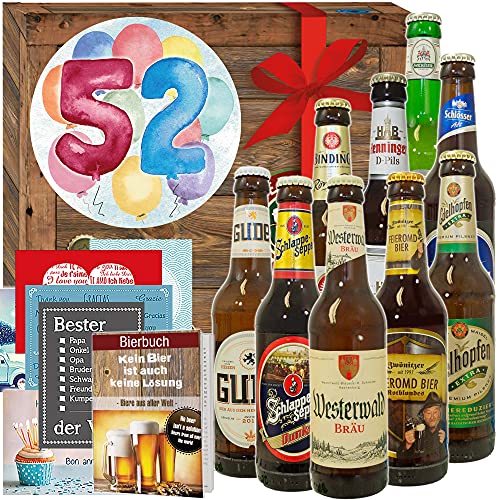 Geschenke zum 52. / Bier Geschenkset mit Bieren aus Deutschland Geschenke zum 52. / Bier Geschenkset mit Bieren aus Deutschland von ostprodukte-versand