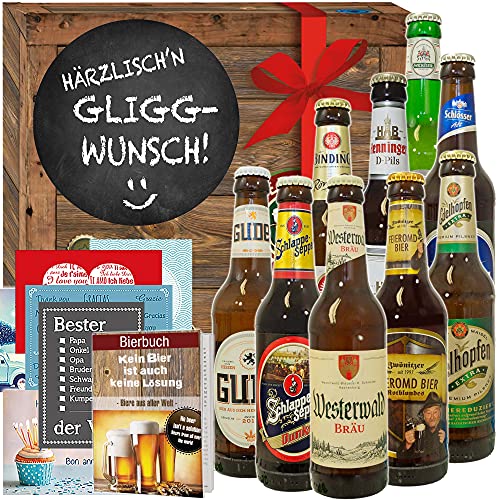 Härrzlisch'n Gliggwunsch ++ Geschenk Spruch lustig ++ Bier aus Deutschland Härrzlisch'n Gliggwunsch ++ Geschenk Spruch lustig ++ Bier aus Deutschland von ostprodukte-versand