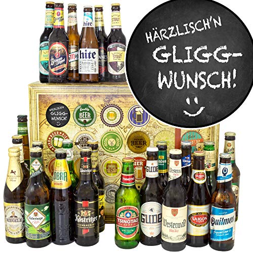 Härrzlisch'n Gliggwunsch ++ Geschenk Spruch lustig ++ Biere der Welt und D 24x / Adventskalender Bier 2024 2025 Härrzlisch'n Gliggwunsch ++ Geschenk Spruch lustig ++ Biere der Welt und D 24x / Adventskalender Bier 2024 2025 von ostprodukte-versand
