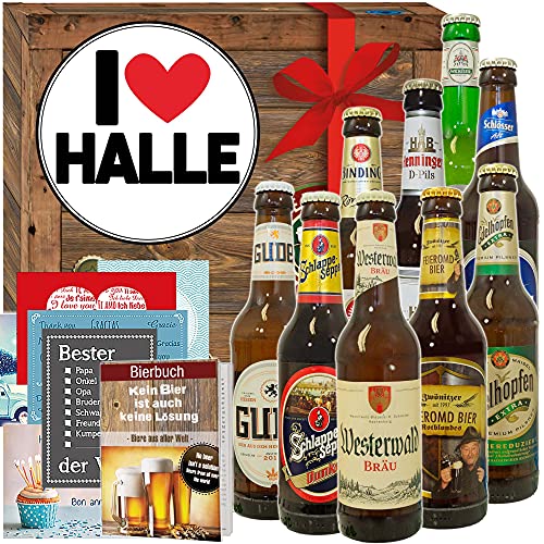 I love Halle/Deutsche Biere/Geschenk Halle für Mann I love Halle/Deutsche Biere/Geschenk Halle für Mann von ostprodukte-versand